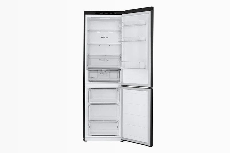 Frigorifero LG GBV3100EEP Classe E Matte Black Nero Combinato 344lt