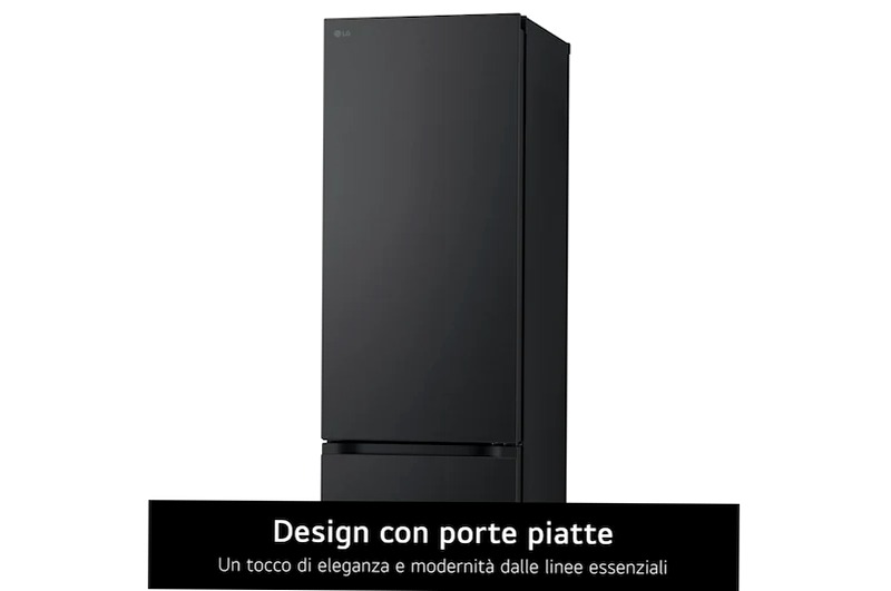 Frigorifero LG GBV3100EEP Classe E Matte Black Nero Combinato 344lt