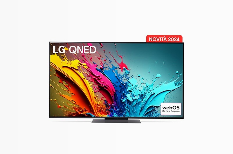 TV 55 pollici LG QNED86 AI 4K Smart TV - 55QNED86T6A | LG Italia 55" HD