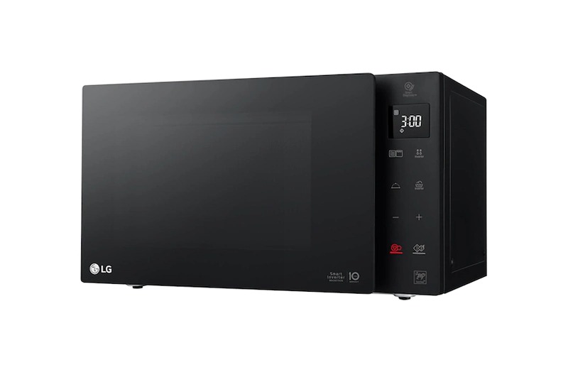 Microonde LG 25 Litri 1000W - Cottura a Vapore e Smart Inverter Nero