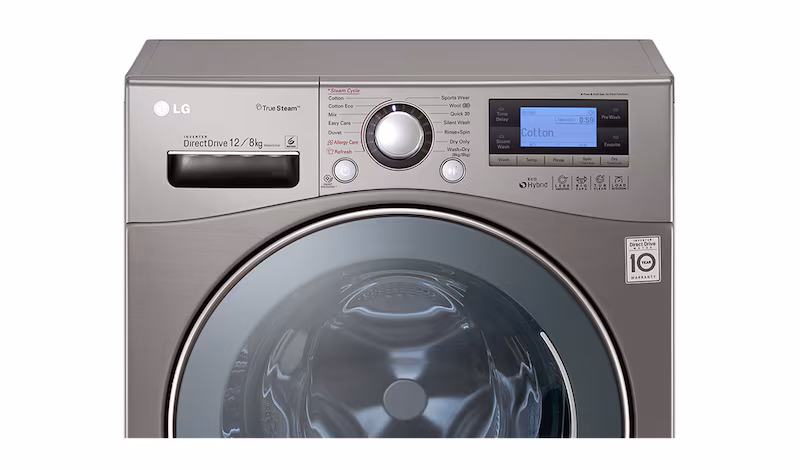 LG Lavasciuga Eco Hybrid 12/8 Kg