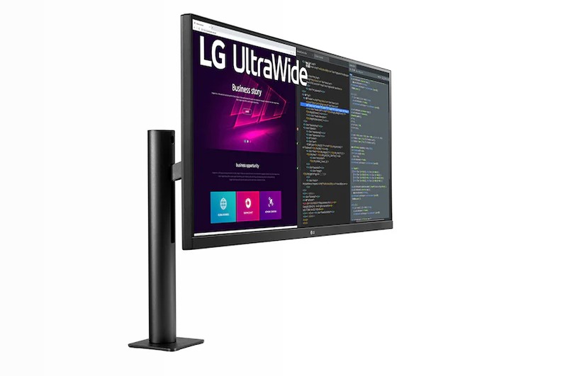 LG Monitor UltraWide Ergo IPS 34'' 21:9 Quad HD HDR