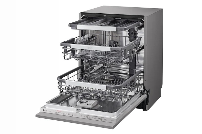 LG QuadWash DB976TKS - Lavastoviglie Classe A B 14 Incasso