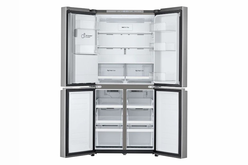 Frigorifero Multidoor Slim | Classe E, 506L | Wi-Fi, Linear Cooling, Total No frost, Smart Diagnosis | Argento E 506lt