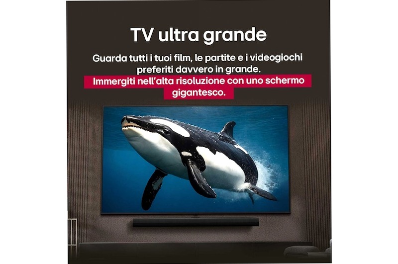 LG UA75 43 pollici UHD AI Smart TV Beige 43" 4K