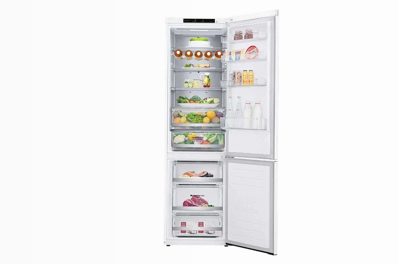 Frigorifero LG GBB72SWVGN 384L - Classe D Bianco Combinato 384lt