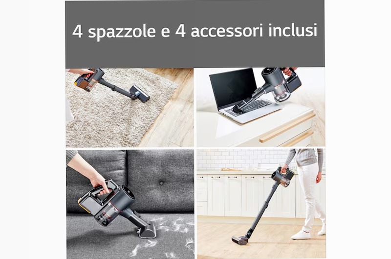 CordZero™ A9K Ultra - Aspirapolvere Wi-Fi 200W, 120 min Oro