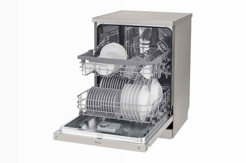 Lavastoviglie libera installazione QuadWash Serie 2 E 14 Argento