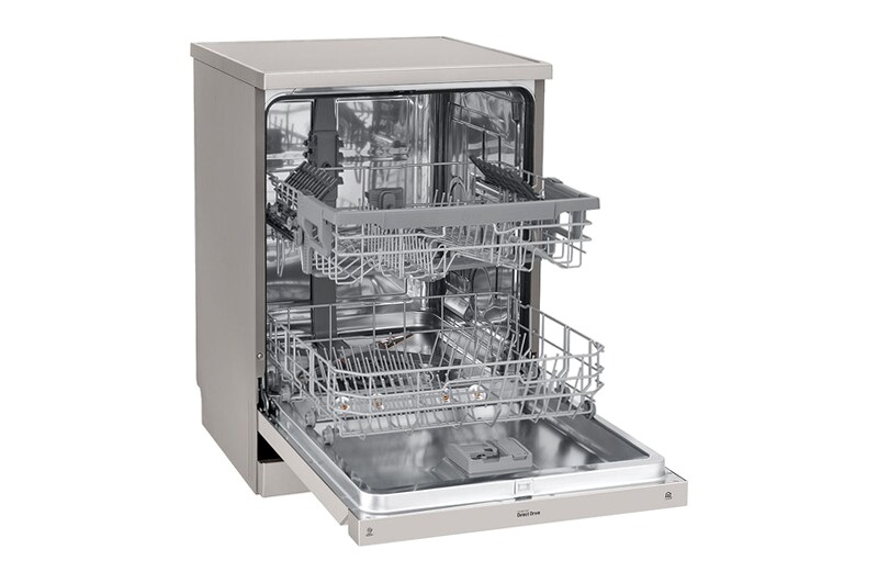 Lavastoviglie libera installazione QuadWash Serie 2 E 14 Argento