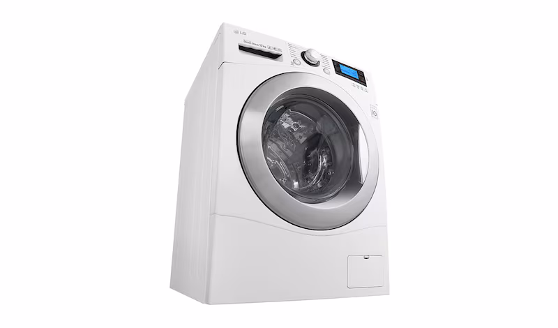LG Lavatrice TurboWash™ 12 Kg Oblò Cromato - FH495BDN2 1400rpm 12kg Acciaio