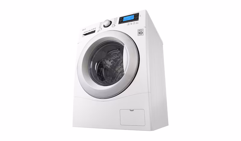LG Lavatrice TurboWash™ 12 Kg Oblò Cromato - FH495BDN2 1400rpm 12kg Acciaio