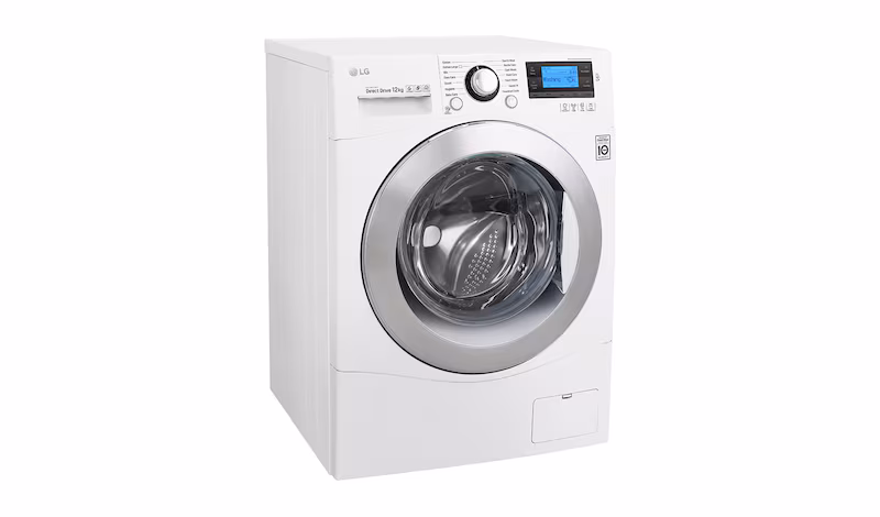 LG Lavatrice TurboWash™ 12 Kg Oblò Cromato - FH495BDN2 1400rpm 12kg Acciaio
