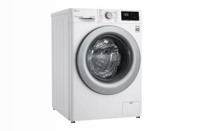 LG Lavatrice Smart AI DD™ 8kg 1400rpm Bianco