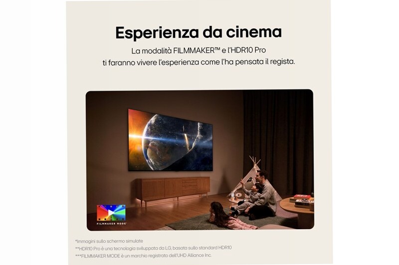 TV 50 pollici LG QNED87 AI 4K Smart TV - 50QNED87T6B | LG Italia 50" HD