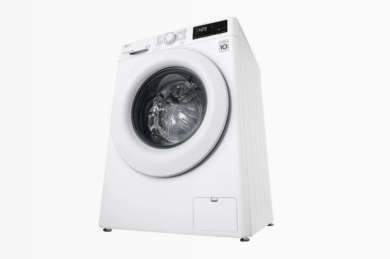 Lavatrice 9kg AI DD™ LG V3 - Classe B 1400rpm Bianco