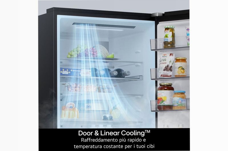 Frigorifero combinato Fit & Max 70cm - Classe A 465lt