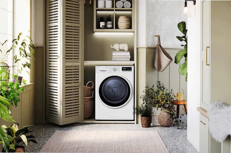Asciugatrice LG RH10V9AV4W Classe C 10kg Bianco
