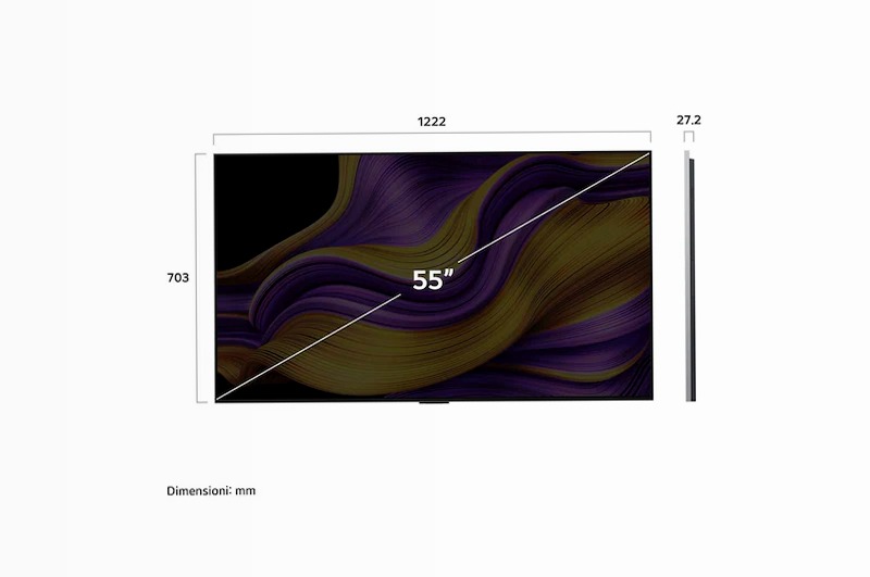 TV OLED LG G5 55 pollici - Immersione Visiva e Audio 4K