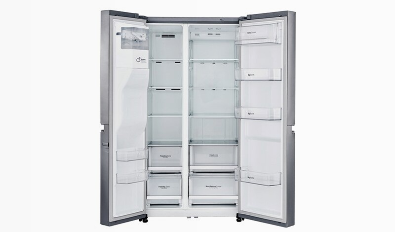 Frigorifero Side-By-Side LG GSL760PZXV Inox 668lt