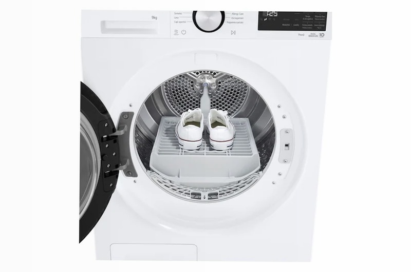 Asciugatrice 9kg LG Serie X5 - Pompa di calore DUAL Inverter B