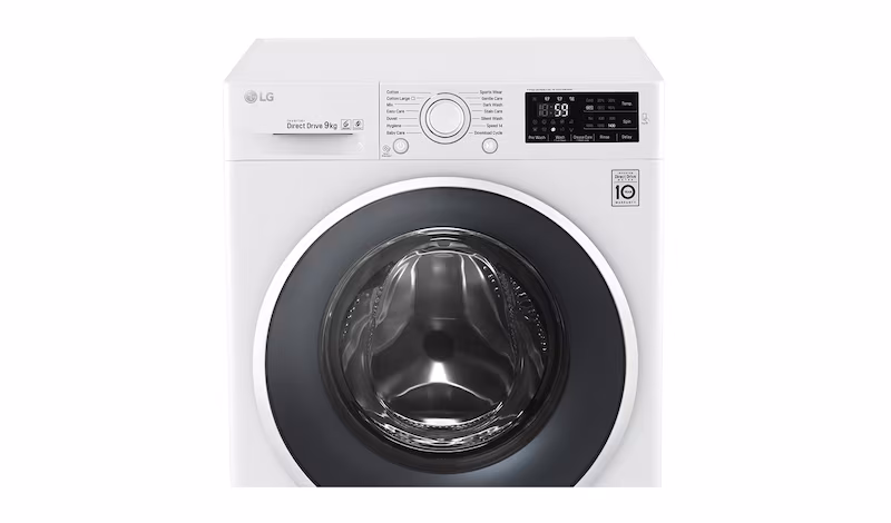 LG Lavatrice TurboWash™ 9 Kg Oblò Silver 1400rpm 9kg Argento