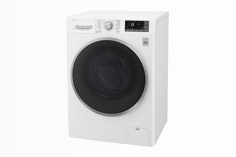 LG Lavatrice Smart TurboWash™ 8 kg 1400rpm 8kg Acciaio