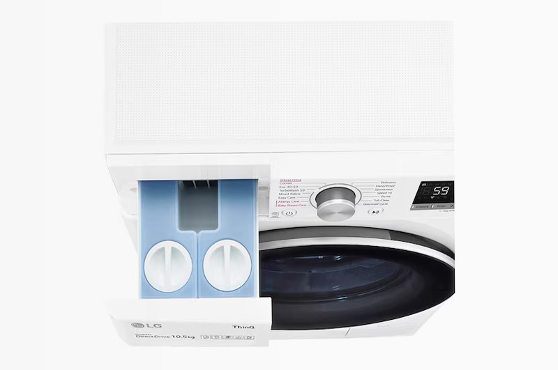 Lavatrice 9kg AI DD™ | Serie V5 Classe B 1400rpm Bianco