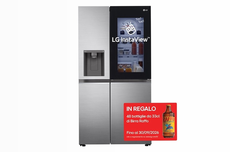 Frigorifero Side by Side 635L LG GSXV80PZLE Inox E 635lt
