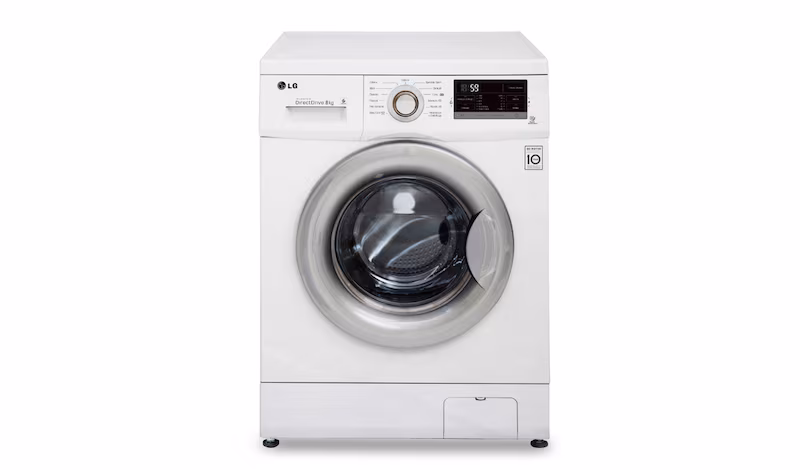 LG Lavatrice 8 Kg -30% Oblò Silver - FH4G7TDN1 1400rpm 8kg Argento