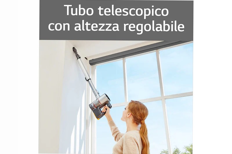 LG A9K-ULTRA1V CordZero Aspirapolvere 200W 0.44lt Viola
