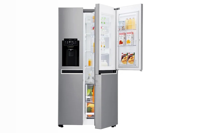 Frigorifero Side-by-Side LG GSJ760PZXZ Inox A 668lt