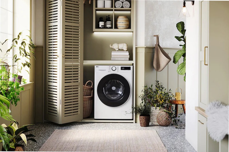 LG F4R5009TSWW Lavatrice Classe A-10% White 1400rpm 9kg Bianco