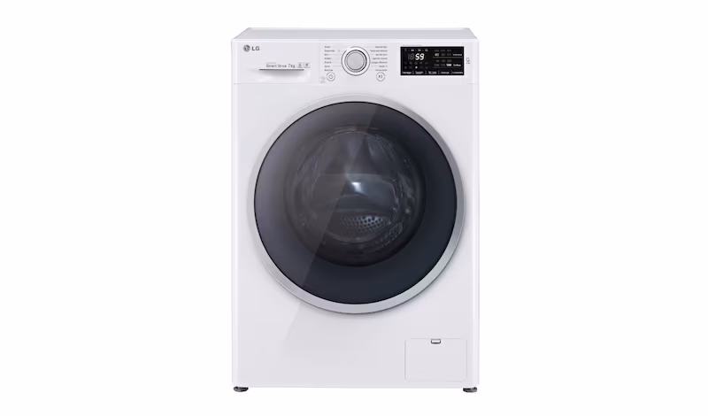 LG Lavatrice Slim TurboWash™ 7 kg 1200rpm 7kg Acciaio