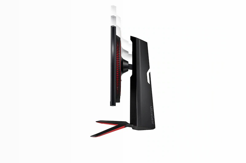 Monitor Gaming LG 24'' 24GN65R-B Fucsia