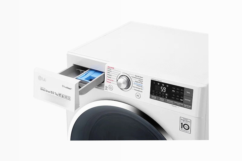 LG Lavasciuga Smart TWINWash™ 10.5/7 kg Bianco