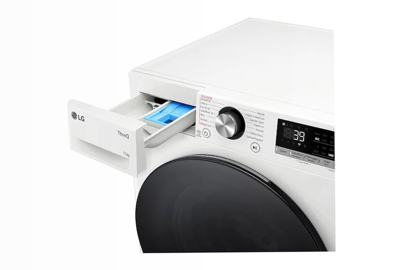 Lavatrice 11kg AI DD™ LG Serie R7 1400rpm Bianco