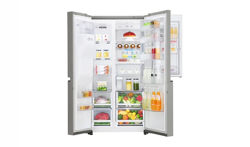 Frigorifero Side-By-Side LG GSJ961NSBZ Inox A 668lt