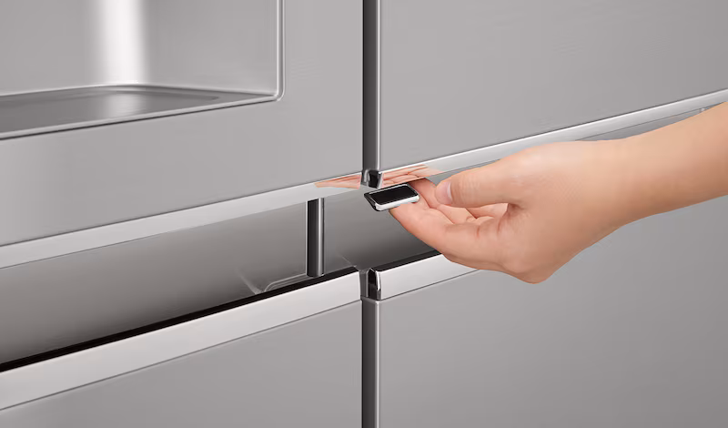 Frigorifero Side-By-Side LG GSJ961NSBZ Inox A 668lt