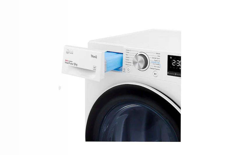 Asciugatrice 8kg DUAL Inverter - Serie V3 A++ A Bianco