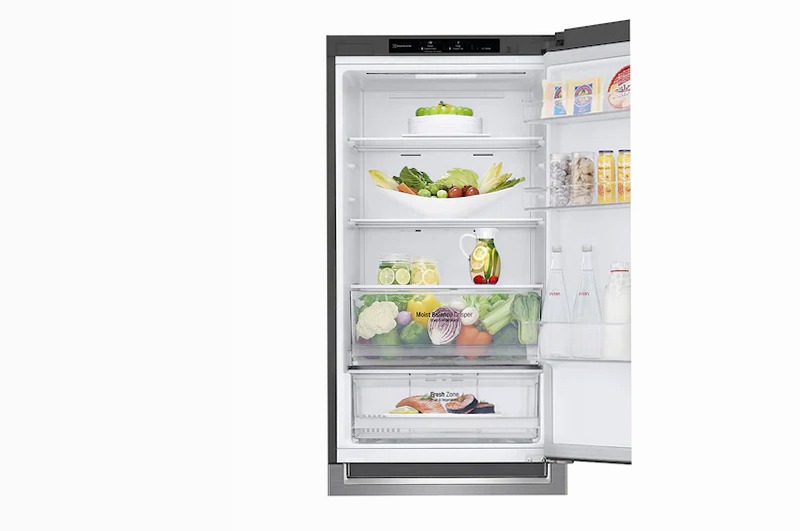 Frigorifero Combinato LG GBB62PZJMN Inox E 384lt