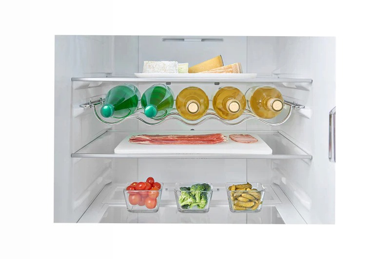 LG Frigorifero Combinato Maniglie a Barra Display LED 343lt