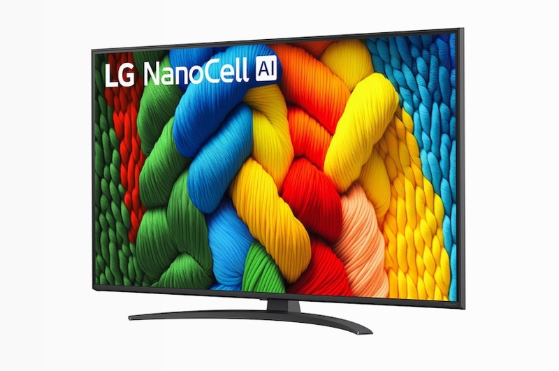 TV 50 pollici LG NanoCell AI NANO81 4K Smart TV 2025 Beige 50" HD