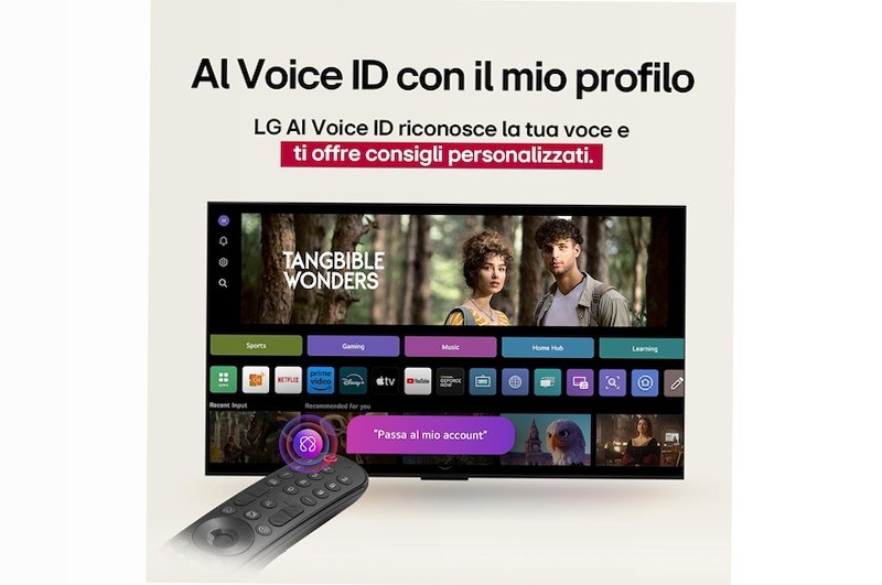 TV 50 pollici LG NanoCell AI NANO81 4K Smart TV 2025 Beige 50" HD