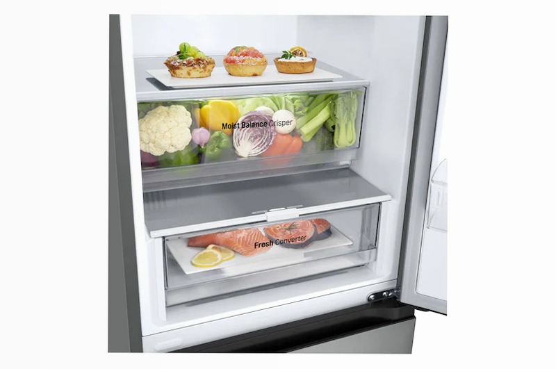 Frigorifero LG GBV3100DPY Classe D Argento Combinato 344lt