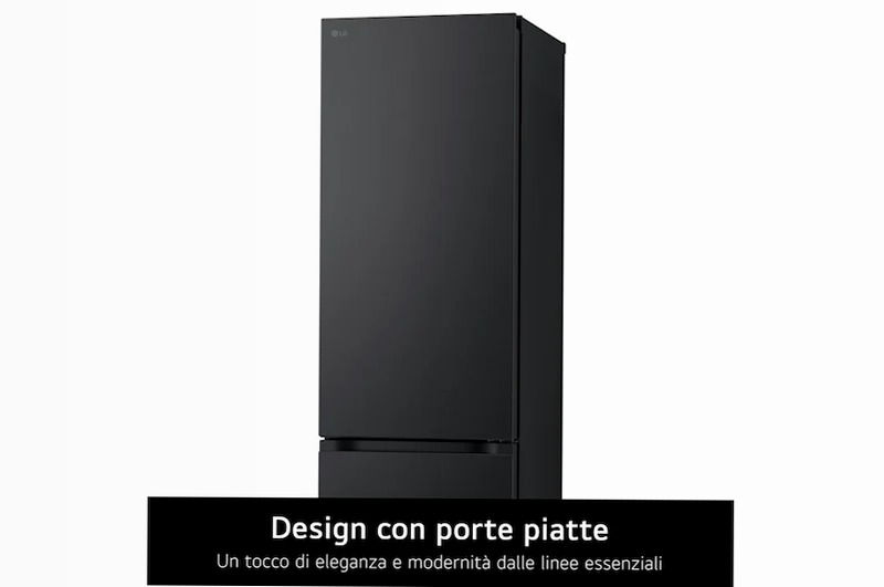 Frigorifero LG GBV3100DEP Classe D Nero Combinato 344lt