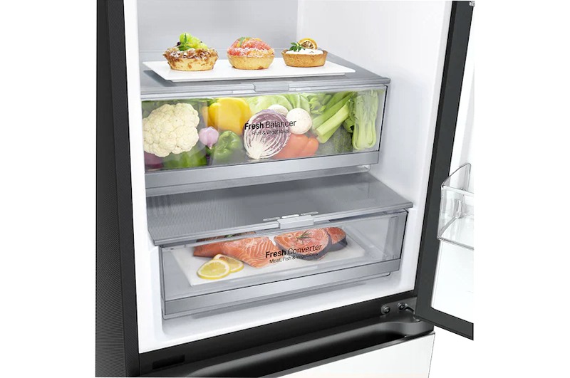 Frigorifero combinato LG GBB72TW9CQ1 Bianco C 387lt