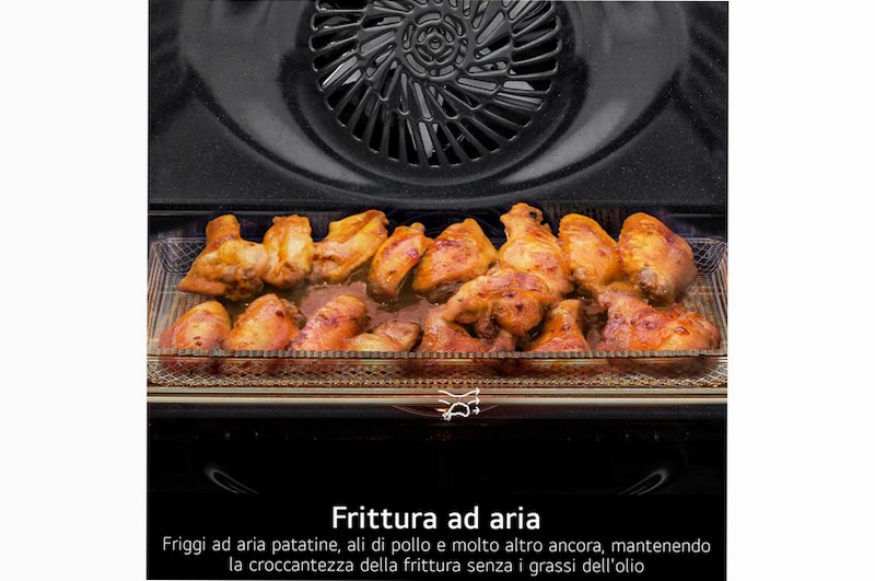 LG WS5D7230G Forno Multifunzione 72L Classe A | LG Italia 72 Acciaio