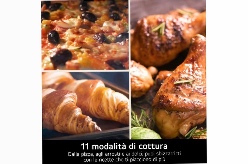 LG WS5D7230G Forno Multifunzione 72L Classe A | LG Italia 72 Acciaio