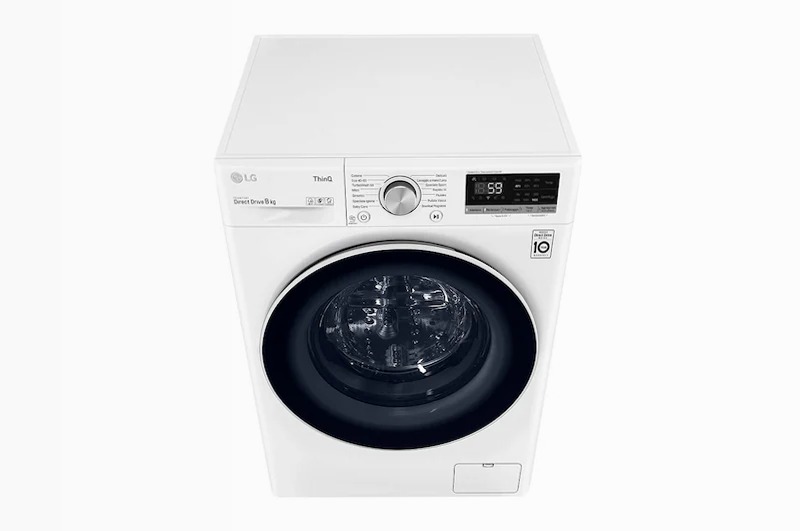 LG Lavatrice Smart AI DD™ TurboWash™ 8 kg 1400rpm 8kg Bianco