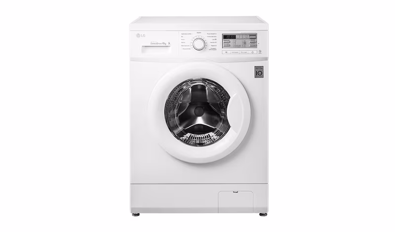 LG Lavatrice Slim 6 Kg - 1000 Giri 1000rpm 6kg Bianco